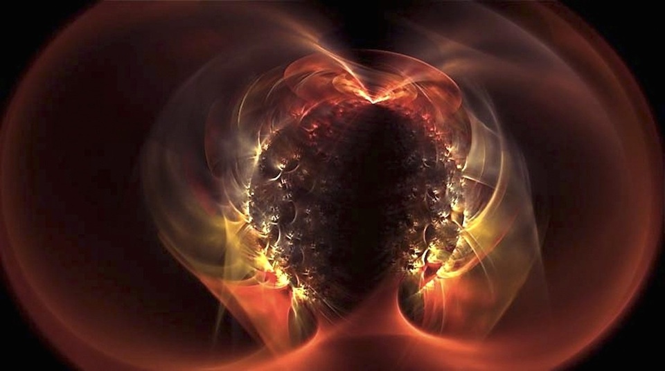 Imagen artística de un magnetar- Nanda Rea y Jeff Michaud