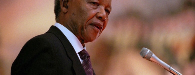 Nelson Mandela, 23 de septiembre de 1998, en el Capitolio, Washington, EEUU- Xinhua/Chuck Kennedy/MCT/ZUMAPRESS (archivo)