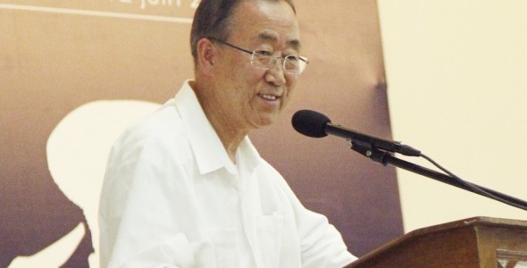 El ébola puede prevenirse: afirma Ban Ki-moon (VIDEO)