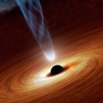Agujero negro supermasivo que gira casi a la velocidad de la luz, en la galaxia espiral NGC 1365