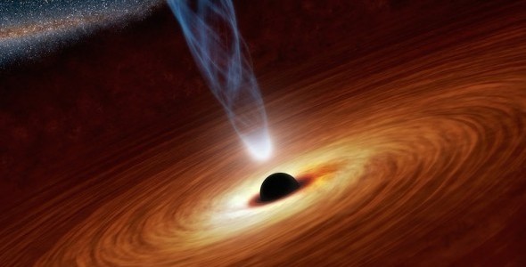 Agujero negro supermasivo que gira casi a la velocidad de la luz, en la galaxia espiral NGC 1365 Agujero negro supermasivo que gira casi a la velocidad de la luz, en la galaxia espiral NGC 1365