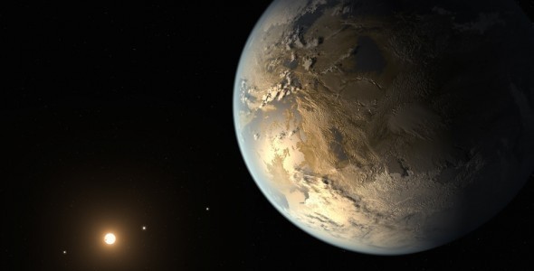 Exoplaneta Kepler-186f, ubicado en el sistema Kepler-186, una "tierra" con agua - NASA Ames/SETI Institute/JPL-Caltech