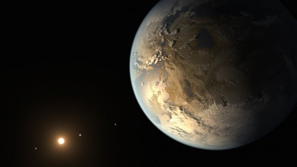 Exoplaneta Kepler-186f, ubicado en el sistema Kepler-186, una "tierra" con agua - NASA Ames/SETI Institute/JPL-Caltech