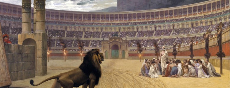 29 de agosto del 284, inicia la Era Diocleciano, por la persecución del emperador a los cristianos La última oración de los mártires cristianos, Jean Léon Gérôme, 1883- Museo Walters, Baltimore, EEUU