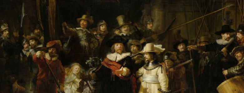 La ronda de noche, Rembrandt, 1642- Rijksmuseum, Ámsterdam