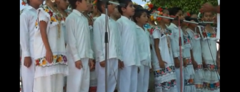 Himno Nacional Mexicano en maya