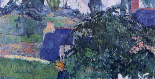 Among the lillies, Paul Gauguin, 1893