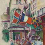 14 Julio, El Havre, Raoul Dufy, 1906- National Gallery of Art, Washington