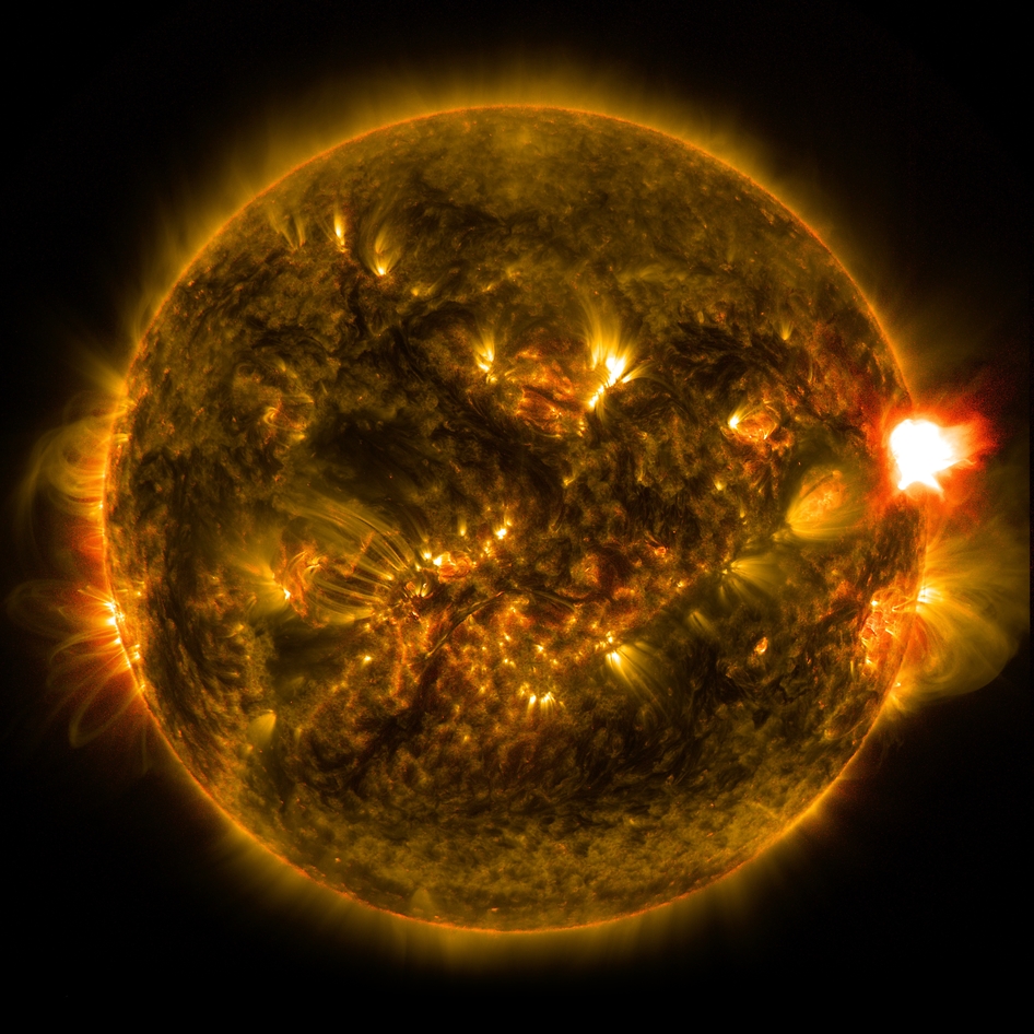 Primera llamarada solar notable de 2015- NASA/SDA