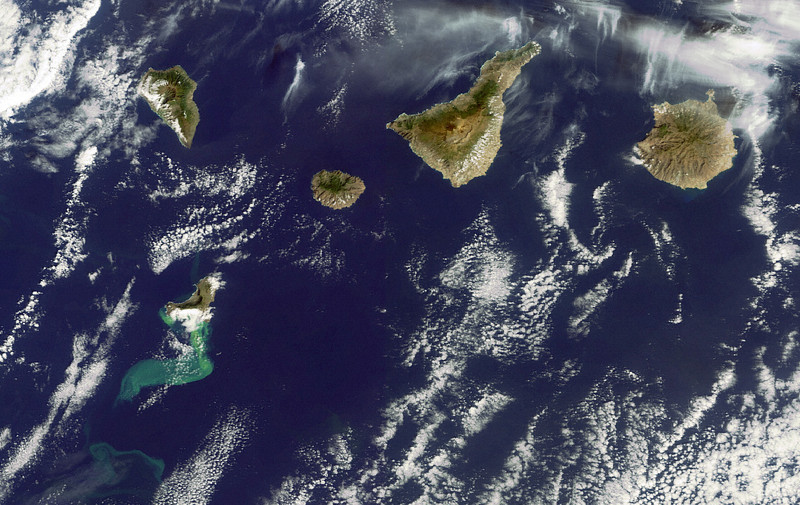 Las Islas Canarias y Hawái tienen un origen similar