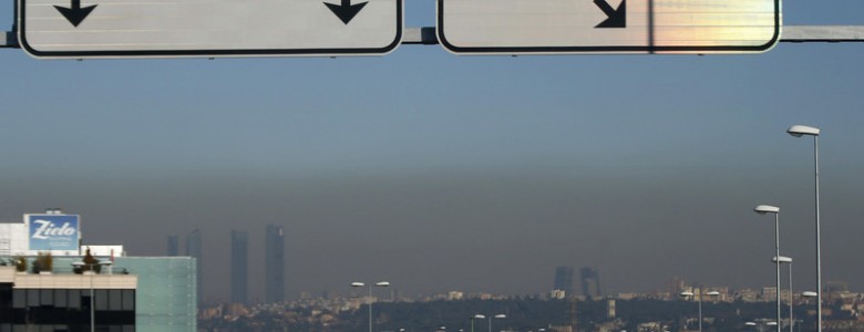 Contaminación excesiva en Madrid por sexto año consecutivo