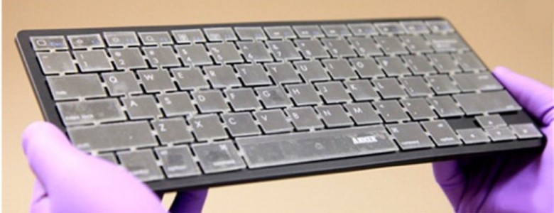 Un teclado que reconoce al usuario, se autorrecarga y repele la suciedad