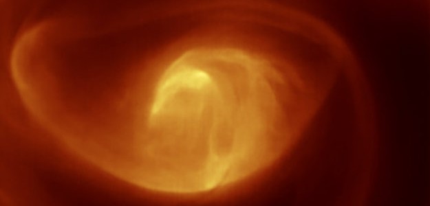 Vortex en la superficie de Venus captado por la sonda Venus Express- ESA