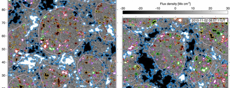 Hallan el origen de la red magnética que cubre la superficie del Sol