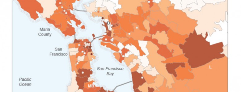Mapa de la calidad empresarial en San Francisco- RJ Andrews