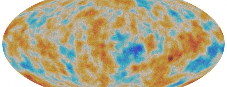 Polarización de la radiación de fondo cósmico- ESA, en colaboración con Planck
