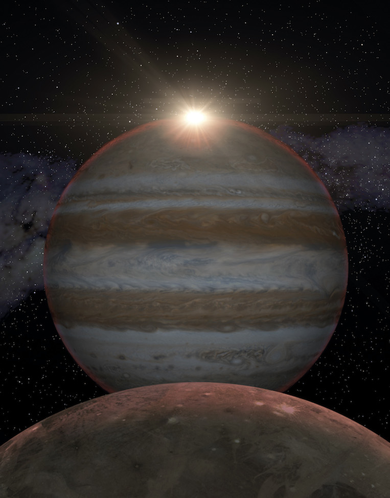 Júpiter, un laboratorio para el estudio de exoplanetas