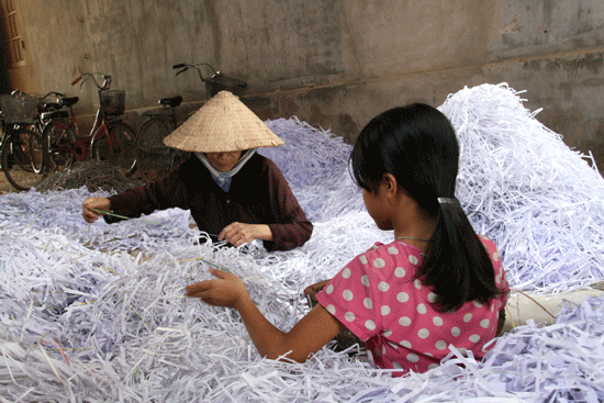 Hanoi: la metrópolis que debilita a los "pueblos de artesanos"