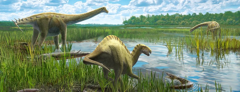 Así vivían dinosaurios y cocodrilos en el yacimiento de Lo Hueco en Cuenca, España