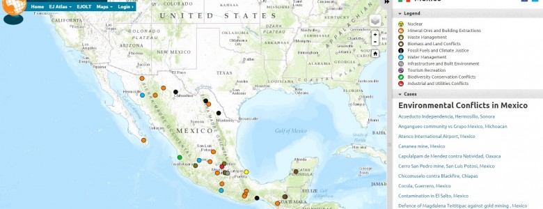 El Atlas Global de Justicia Ambiental reestrena su portal web sobre conflictos ambientales