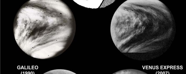 Una onda distorsionada por el viento produce la gran ‘Y’ del cielo de Venus