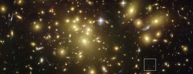 Estudian una galaxia envejecida en un joven universo