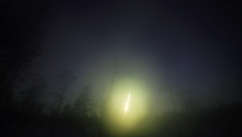 Determinada la trayectoria del meteorito Annama que cayó en Rusia