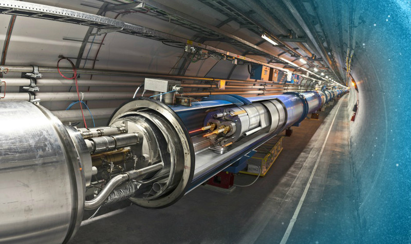 Recreación artística del túnel del LHC / Dominguez, Daniel; Brice, Maximilien / CERN