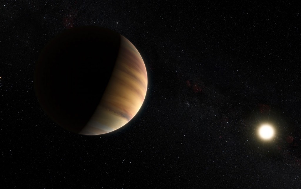 Primer espectro de un exoplaneta realizado en el rango visible de la luz