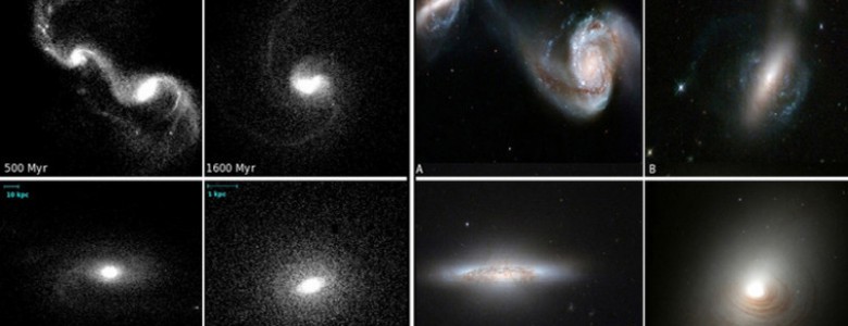 Las galaxias lenticulares más masivas pudieron formarse por fusión de otras