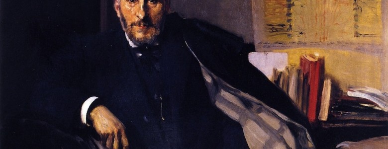 Santiago Ramón y Cajal, retrato de Joaquín Sorolla, 1906