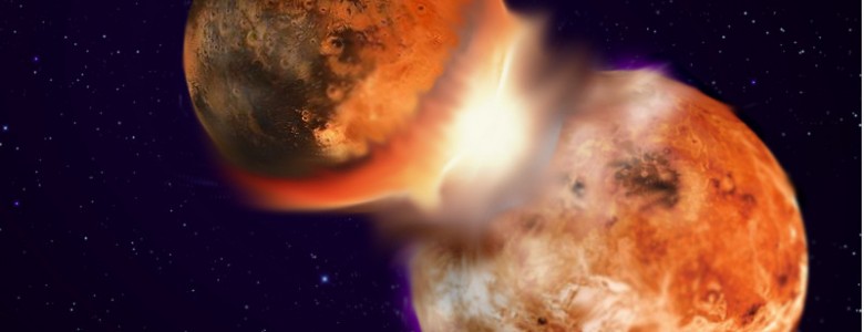 ¿Surgió la Luna por el choque de la Tierra con un planeta de composición similar?