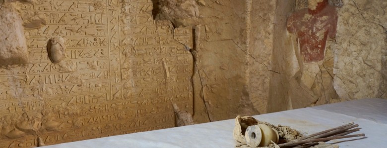 Redescubren tumba egipcia pérdida en el S. XIX