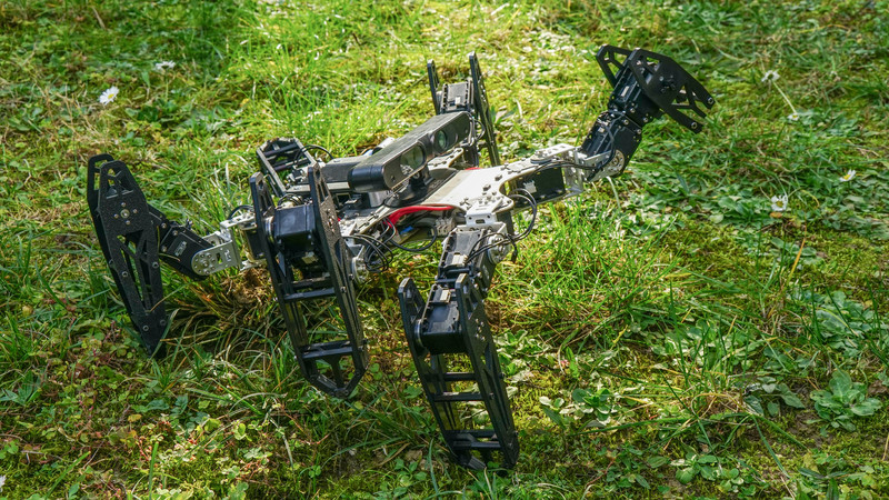 Dos algoritmos permiten que un robot dañado siga funcionando