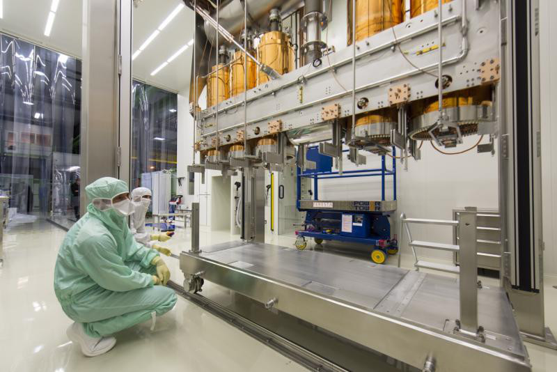 El CERN prepara su instalación de física nuclear de alta energía