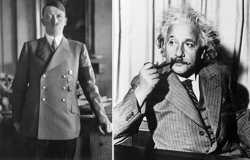 Hitler y Einstein- Wikipedia
