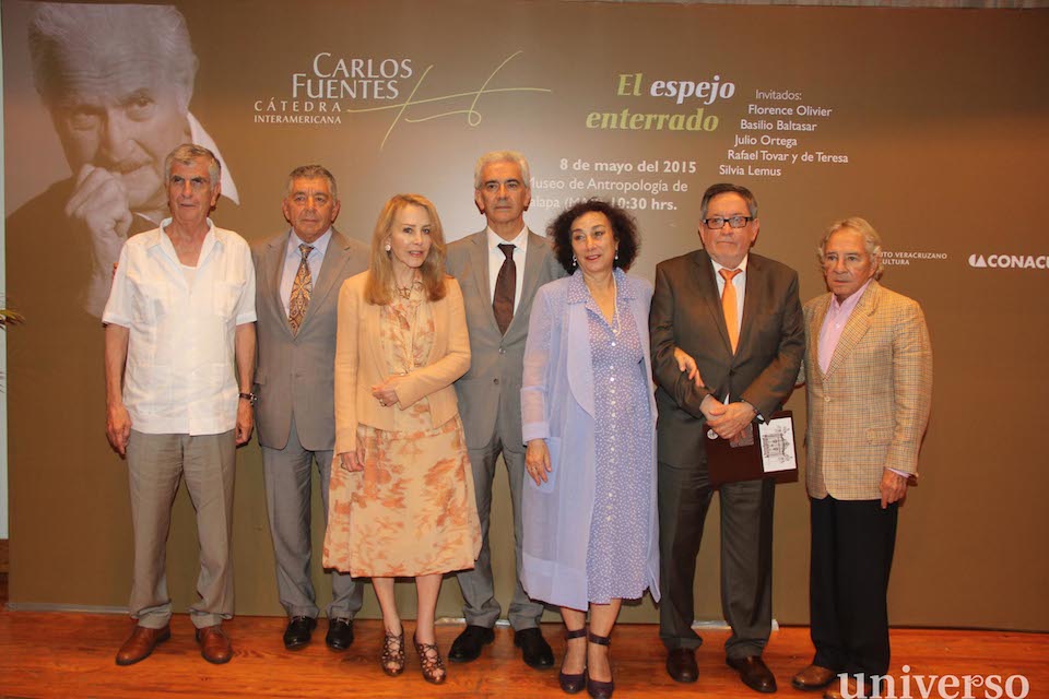 Miguel Limón, Víctor Arredondo, Silvia Lemus, Basilio Baltasar, Florence Olivier, Julio Ortega y Enrique Florescano.