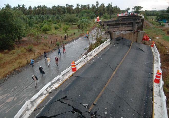 Los daños en puentes por sismos pueden ser nueve veces más caros que la inversión inicial