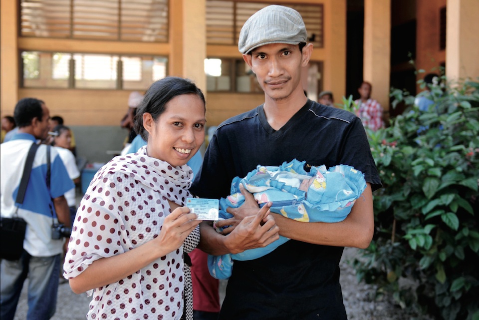 Una familia en Timor-Leste- ONU, Bernardino Soares