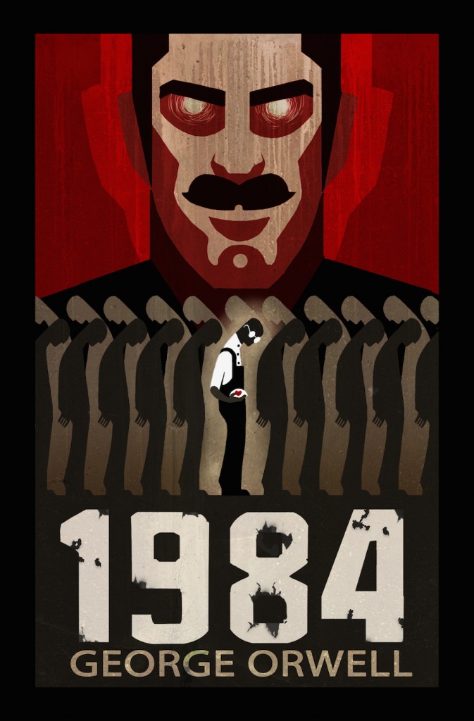 1984, de George Orwell, portada