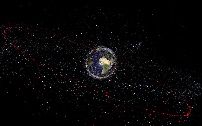 Limpiar la basura espacial, misión de la ESA