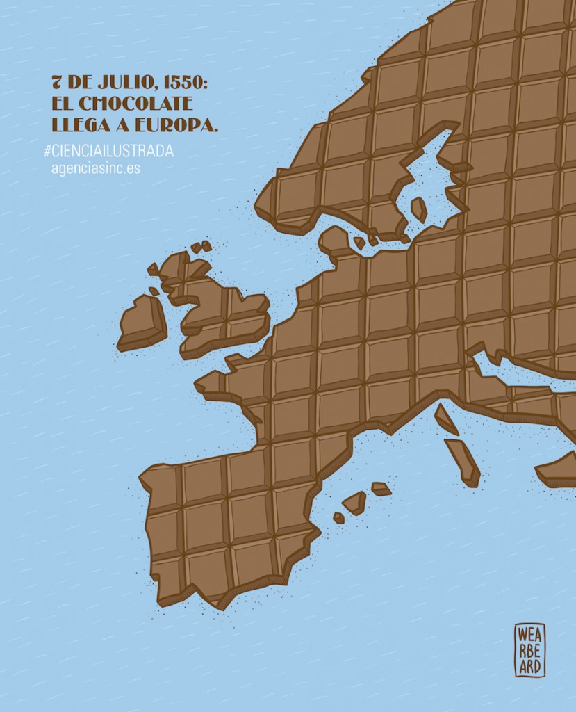 El chocolate llega a europa- Wearbeard, SINC