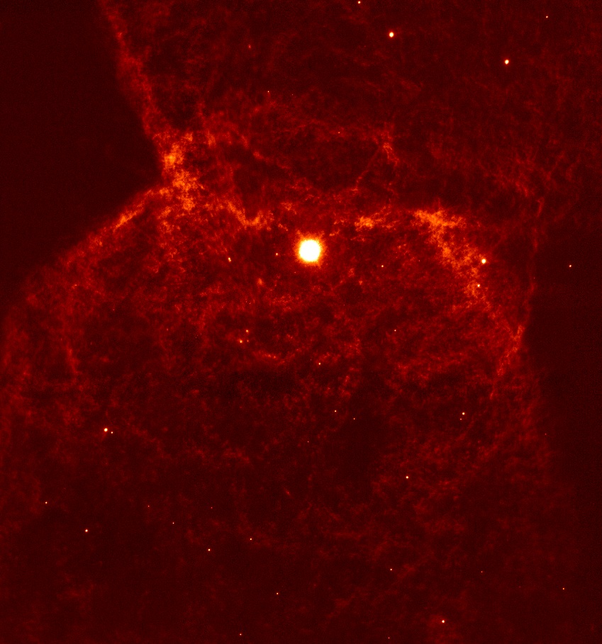 Revelados los tenues filamentos en las alas de una “mariposa”, la nebulosa NGC 2346