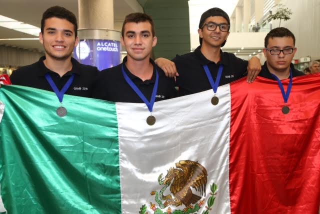 Dos oros y dos platas para México en Olimpiada Iberoamericana de Biología
