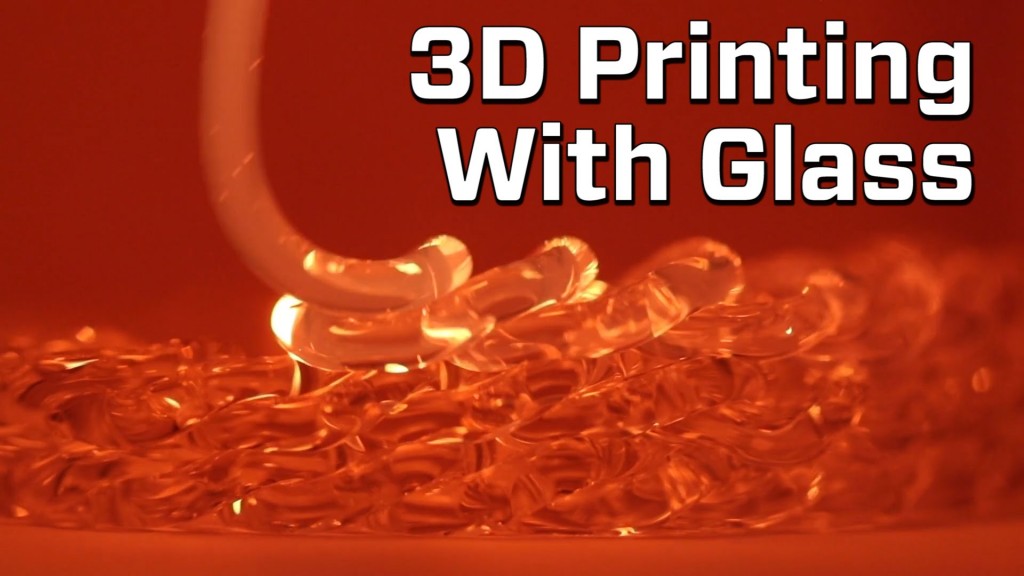 Impresora 3D que usa vidrio