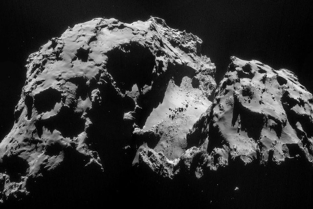 El hielo en los cometas, nueva información aportada por Rosetta