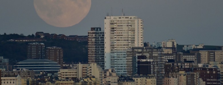 Super Luna 27-28 de septiembre de 2015, tomada de agi_it