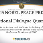 El Cuarteto de Diálogo Nacional Tunecino, Premio Nobel de la Paz 2015