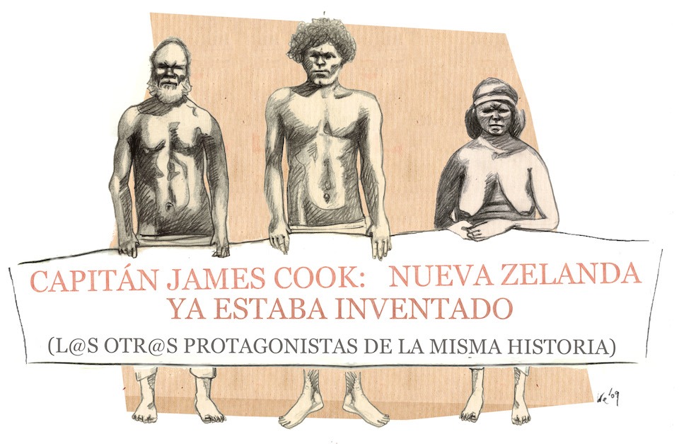 James-Cook y Nueva Zelanda
