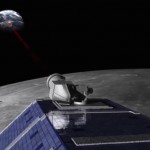 El primer rayo láser, de la Luna a la Tierra, 18 de octubre de 2013